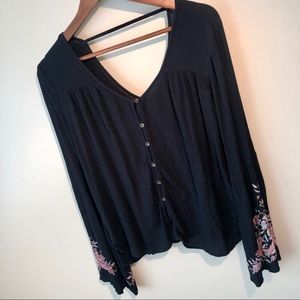 Billabong floral top 💐